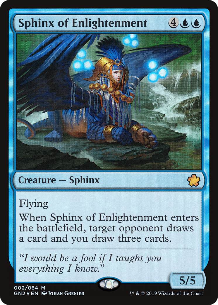 Sphinx of Enlightenment [Starter Commander Decks] | Cards and Coasters CA