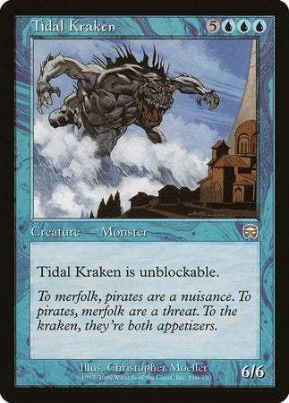 Tidal Kraken [Mercadian Masques] | Cards and Coasters CA
