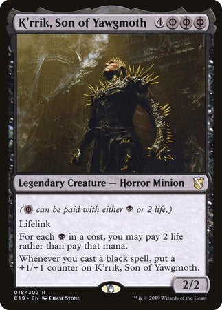 K'rrik, Son of Yawgmoth [Commander 2019] | Cards and Coasters CA