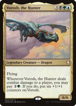 Vorosh, the Hunter [Commander Anthology Volume II] | Cards and Coasters CA