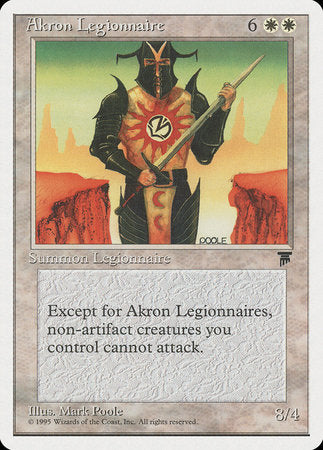 Akron Legionnaire [Chronicles] | Cards and Coasters CA