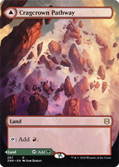 Cragcrown Pathway // Timbercrown Pathway (Borderless) [Zendikar Rising] | Cards and Coasters CA