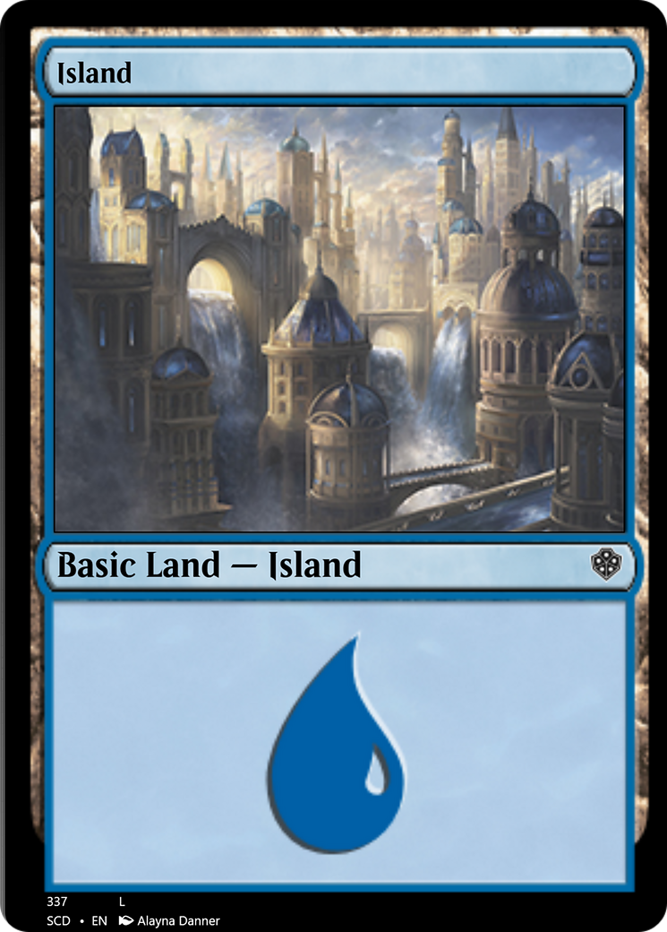 Island [Starter Commander Decks] | Cards and Coasters CA