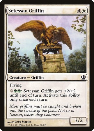 Setessan Griffin [Theros] | Cards and Coasters CA