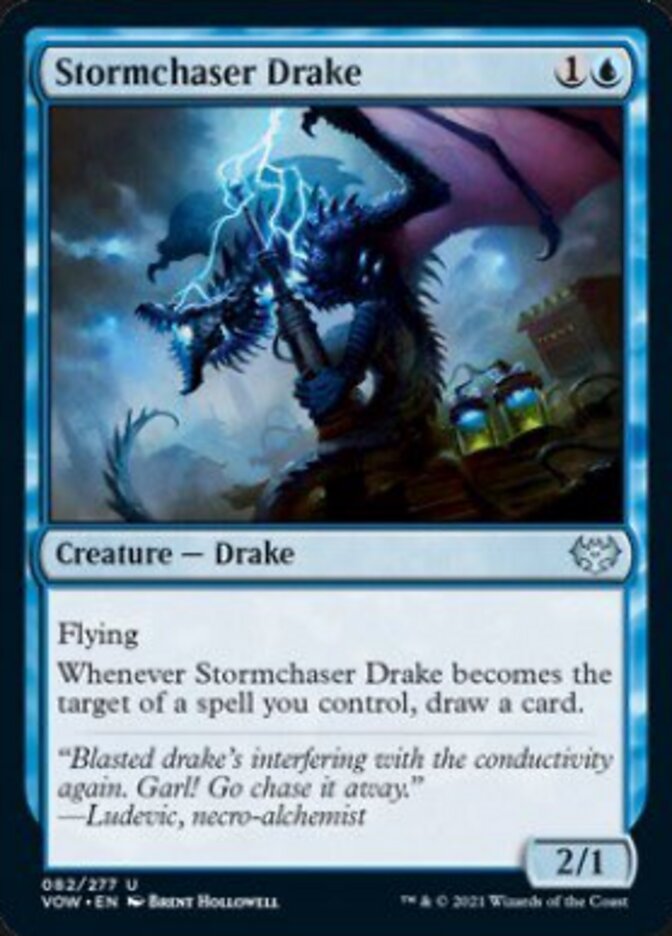 Stormchaser Drake [Innistrad: Crimson Vow] | Cards and Coasters CA