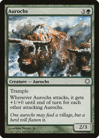 Aurochs [Coldsnap Theme Decks] | Cards and Coasters CA