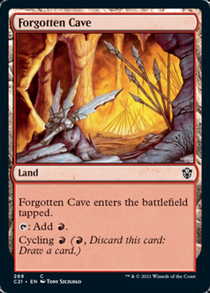 Forgotten Cave [Commander 2021] | Cards and Coasters CA