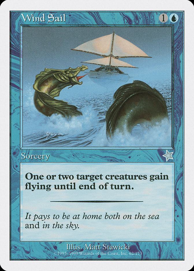 Wind Sail [Starter 1999] | Cards and Coasters CA