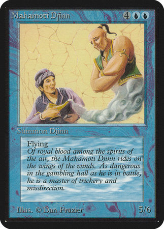 Mahamoti Djinn [Limited Edition Alpha] | Cards and Coasters CA