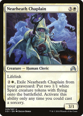 Nearheath Chaplain [Shadows over Innistrad] | Cards and Coasters CA