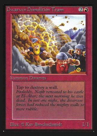 Dwarven Demolition Team (IE) [Intl. Collectors’ Edition] | Cards and Coasters CA