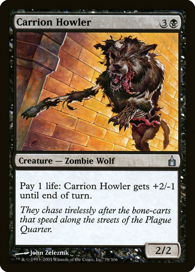 Carrion Howler [Ravnica: City of Guilds] | Cards and Coasters CA