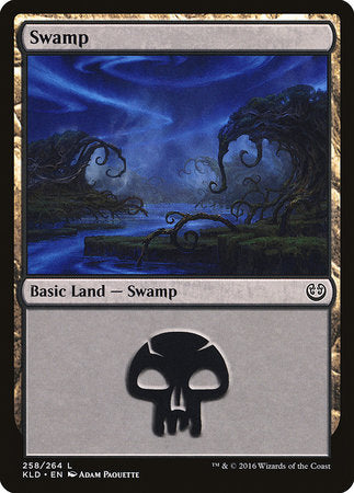 Swamp (258) [Kaladesh] | Cards and Coasters CA