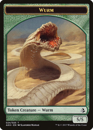 Wurm Token [Amonkhet Tokens] | Cards and Coasters CA