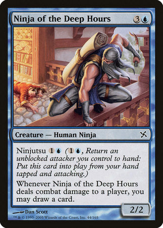 Ninja of the Deep Hours [Betrayers of Kamigawa] | Cards and Coasters CA
