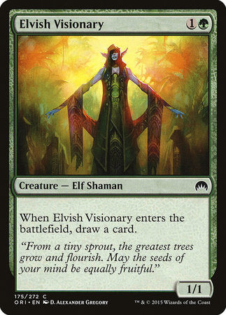 Elvish Visionary [Magic Origins] | Cards and Coasters CA