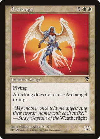 Archangel [Visions] | Cards and Coasters CA