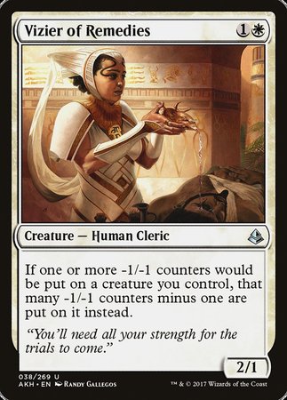 Vizier of Remedies [Amonkhet] | Cards and Coasters CA