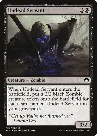 Undead Servant [Magic Origins] | Cards and Coasters CA