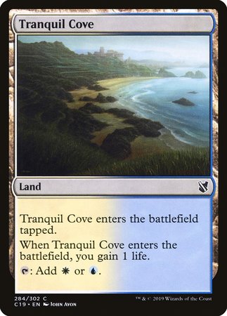 Tranquil Cove [Commander 2019] | Cards and Coasters CA