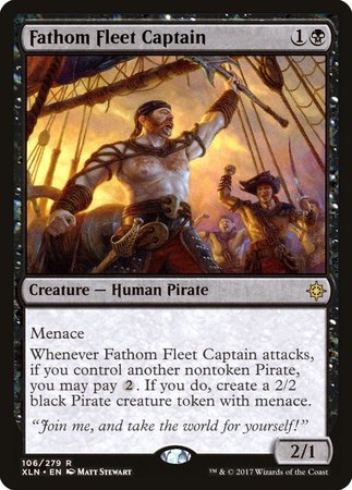 Fathom Fleet Captain [Ixalan] | Cards and Coasters CA