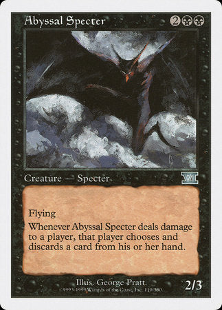 Abyssal Specter [Classic Sixth Edition] | Cards and Coasters CA
