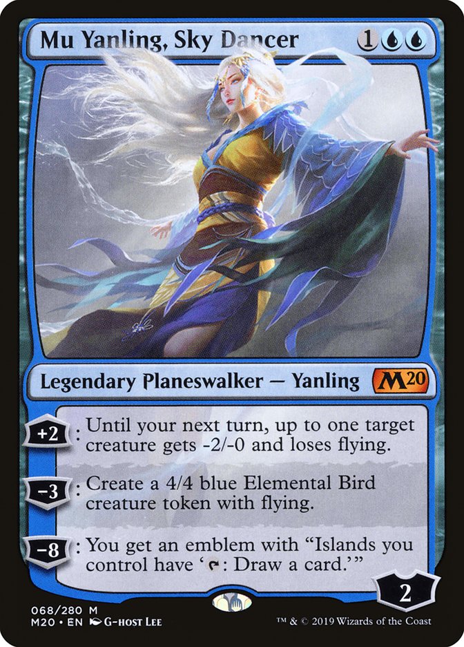 Mu Yanling, Sky Dancer [Core Set 2020] | Cards and Coasters CA