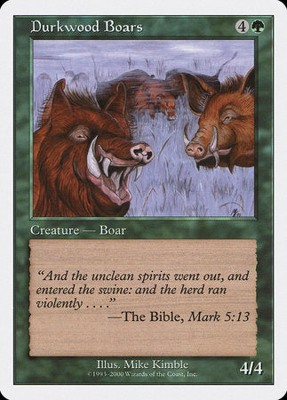 Durkwood Boars [Starter 2000] | Cards and Coasters CA