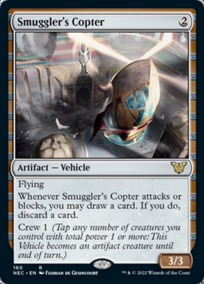 Smuggler's Copter [Kamigawa: Neon Dynasty Commander] | Cards and Coasters CA