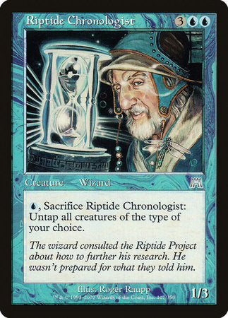 Riptide Chronologist [Onslaught] | Cards and Coasters CA