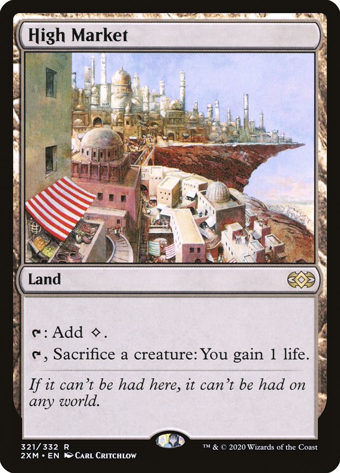 High Market [Double Masters] | Cards and Coasters CA