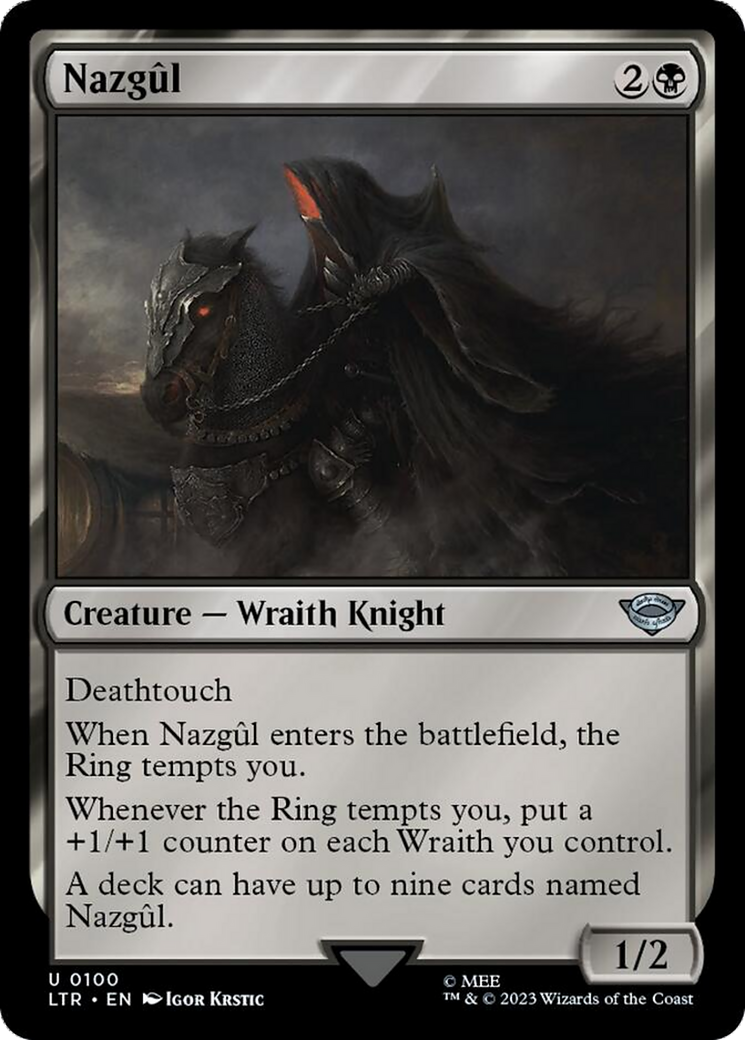 Nazgul (100) [The Lord of the Rings: Tales of Middle-Earth] | Cards and Coasters CA