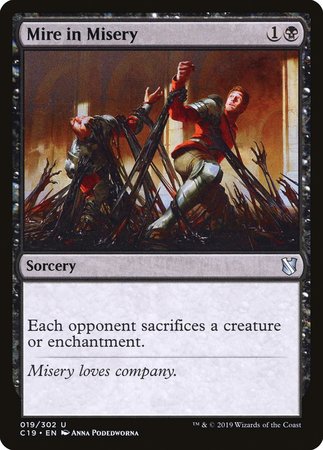 Mire in Misery [Commander 2019] | Cards and Coasters CA