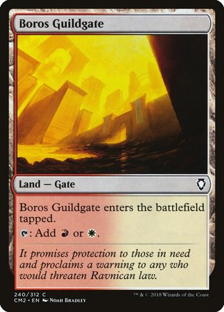 Boros Guildgate [Commander Anthology Volume II] | Cards and Coasters CA