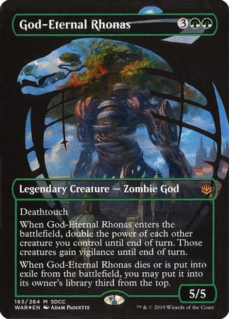 God-Eternal Rhonas SDCC 2019 EXCLUSIVE [San Diego Comic-Con 2019] | Cards and Coasters CA