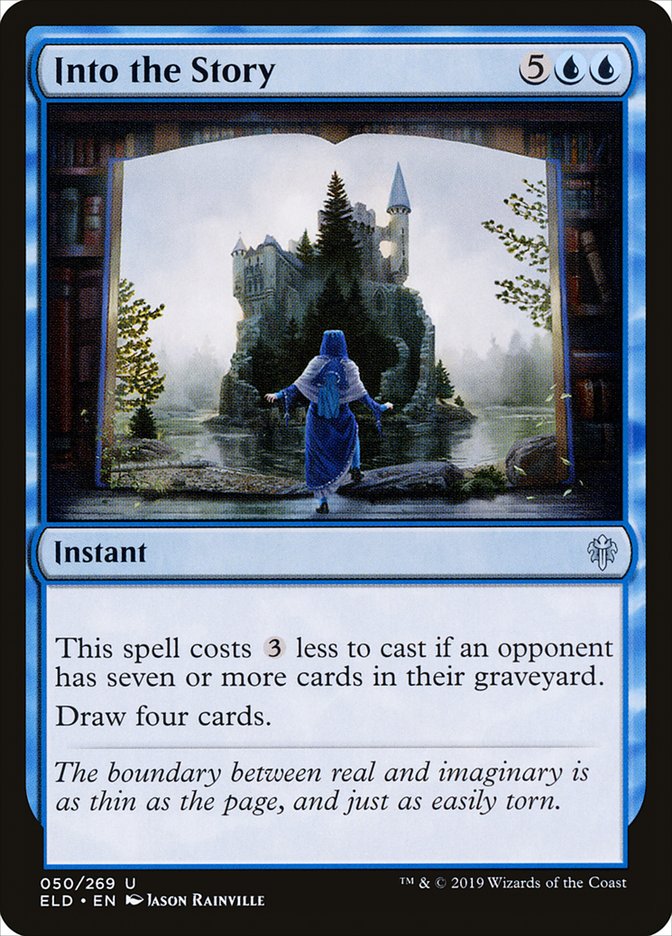 Into the Story [Throne of Eldraine] | Cards and Coasters CA