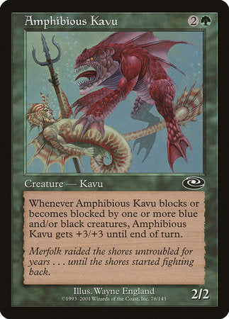 Amphibious Kavu [Planeshift] | Cards and Coasters CA