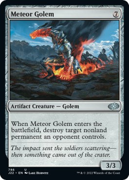 Meteor Golem [Jumpstart 2022] | Cards and Coasters CA