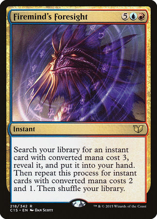 Firemind's Foresight [Commander 2015] | Cards and Coasters CA