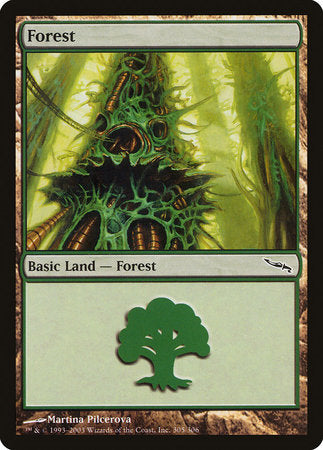 Forest (305) [Mirrodin] | Cards and Coasters CA