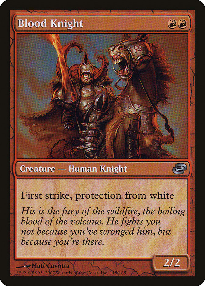 Blood Knight [Planar Chaos] | Cards and Coasters CA