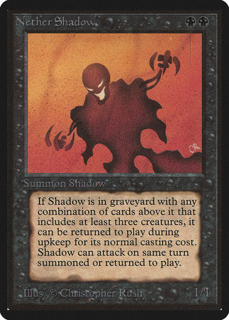 Nether Shadow [Limited Edition Beta] | Cards and Coasters CA