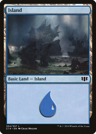 Island (324) [Commander 2014] | Cards and Coasters CA