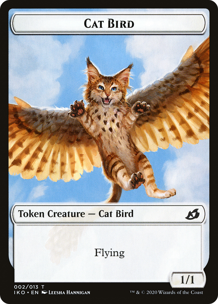 Cat Bird // Faerie Double-Sided Token [Starter Commander Decks] | Cards and Coasters CA