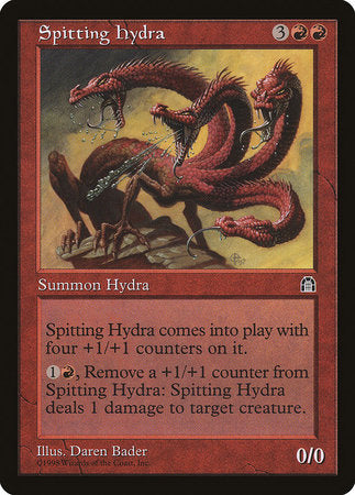 Spitting Hydra [Stronghold] | Cards and Coasters CA