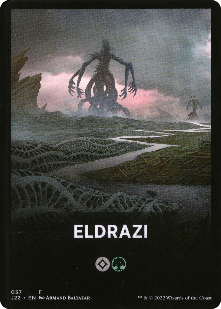 Eldrazi Theme Card [Jumpstart 2022 Front Cards] | Cards and Coasters CA