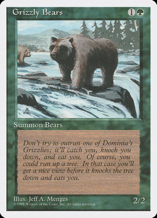 Grizzly Bears [Fourth Edition] | Cards and Coasters CA