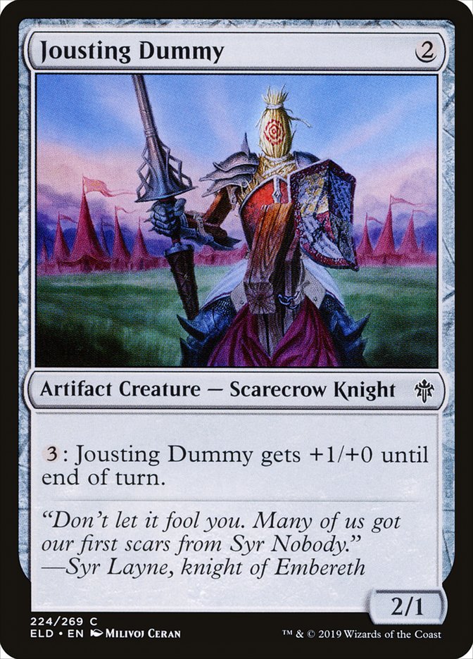 Jousting Dummy [Throne of Eldraine] | Cards and Coasters CA