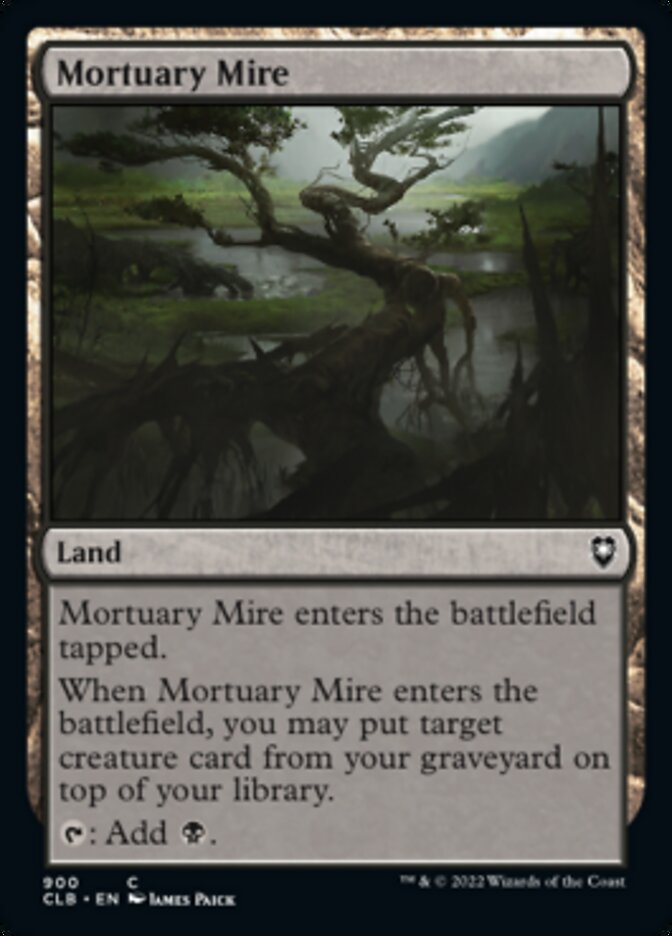 Mortuary Mire [Commander Legends: Battle for Baldur's Gate] | Cards and Coasters CA