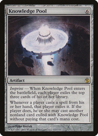 Knowledge Pool [Mirrodin Besieged] | Cards and Coasters CA